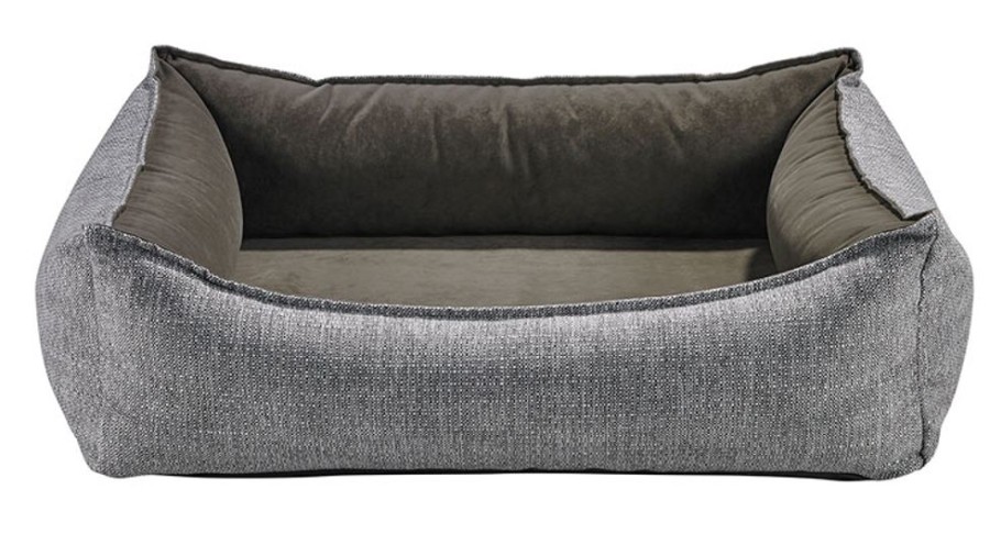 Beds, Crates, Etc. Bowsers Pet Products | Oslo Ortho Bed Allumina Microlinen (Dusk)