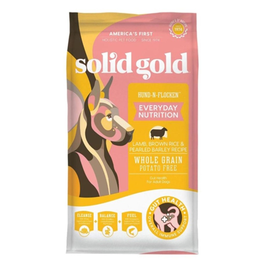 Pet Food Solid Gold | Solid Gold Dog Hund-N Flocken Lamb 12Lb