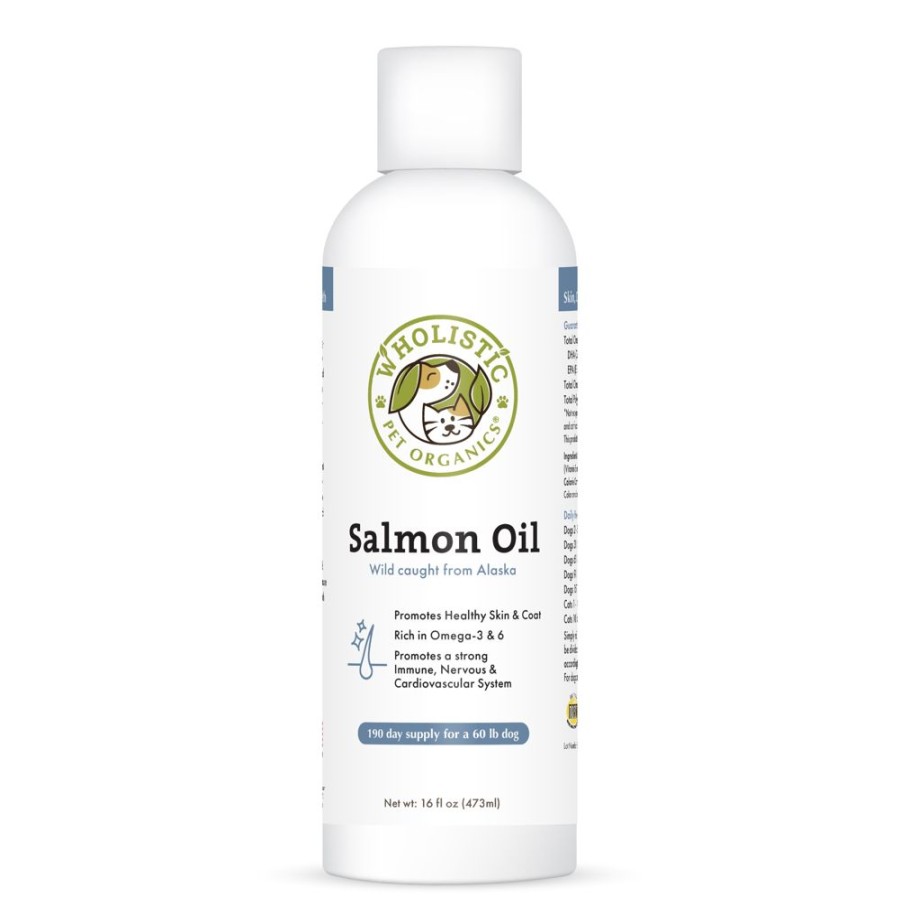 Health & Safety Wholistic Pet Organics™ | Wild Salmon Oil