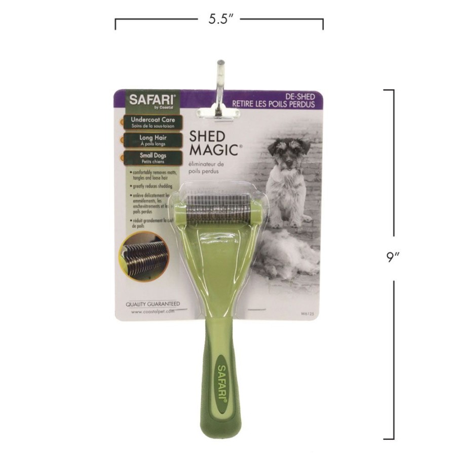 Grooming & Shampoos Safari® | Safari® Shed Magic® De-Shedding Tool For Medium To Long Hair