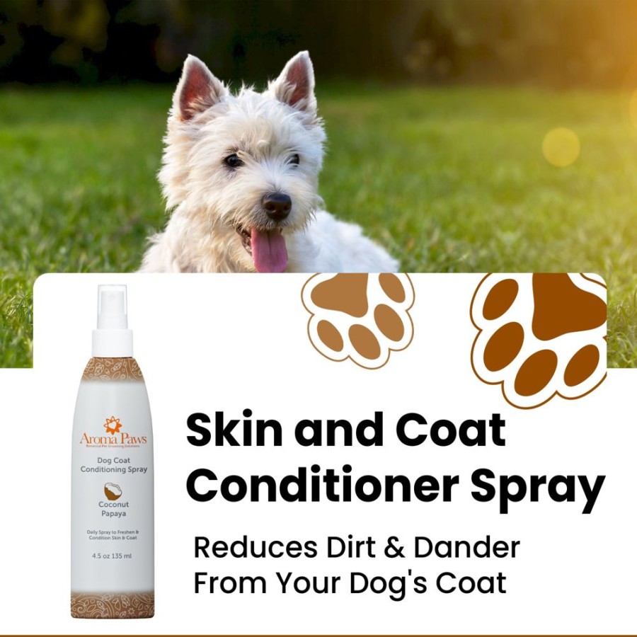 Grooming & Shampoos Aroma Paws | Mix & Match Case Of 12 Aroma Paws Dog Coat Spray, 4.5 Oz Bottles