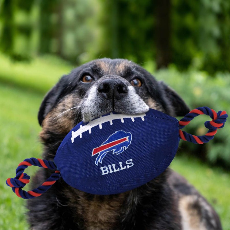 Pet Apparel Pets First, Inc. | Nfl Buffalo Bills Nylon Football Toy