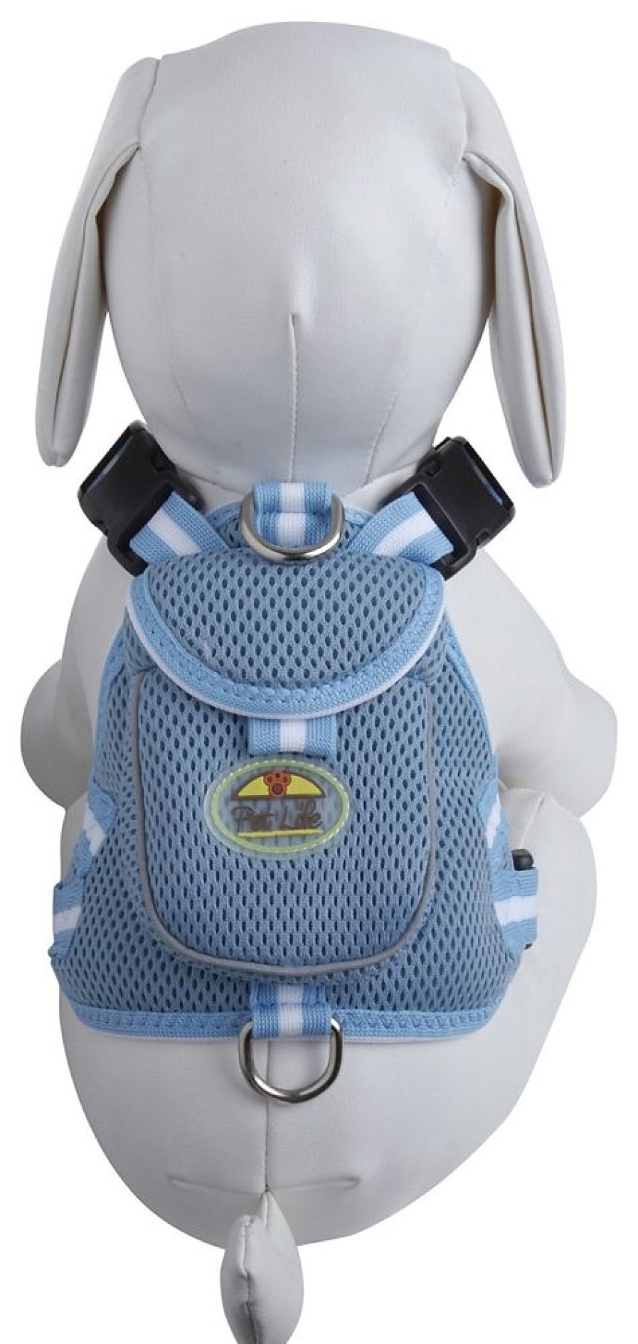 Harnesses Pet Life | Mesh Pet Dog Leash Harness With Reflective Lining And Built In Pouch