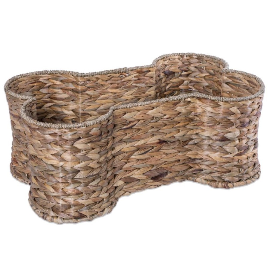 For The Home Bone Dry Pet | Natural Hyacinth Bone Pet Basket