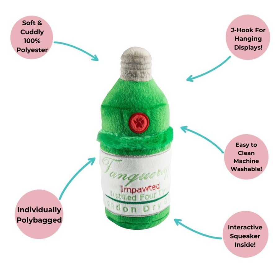 Toys & Playthings Haute Diggity Dog | Tanqueruff Gin By Haute Diggity Dog