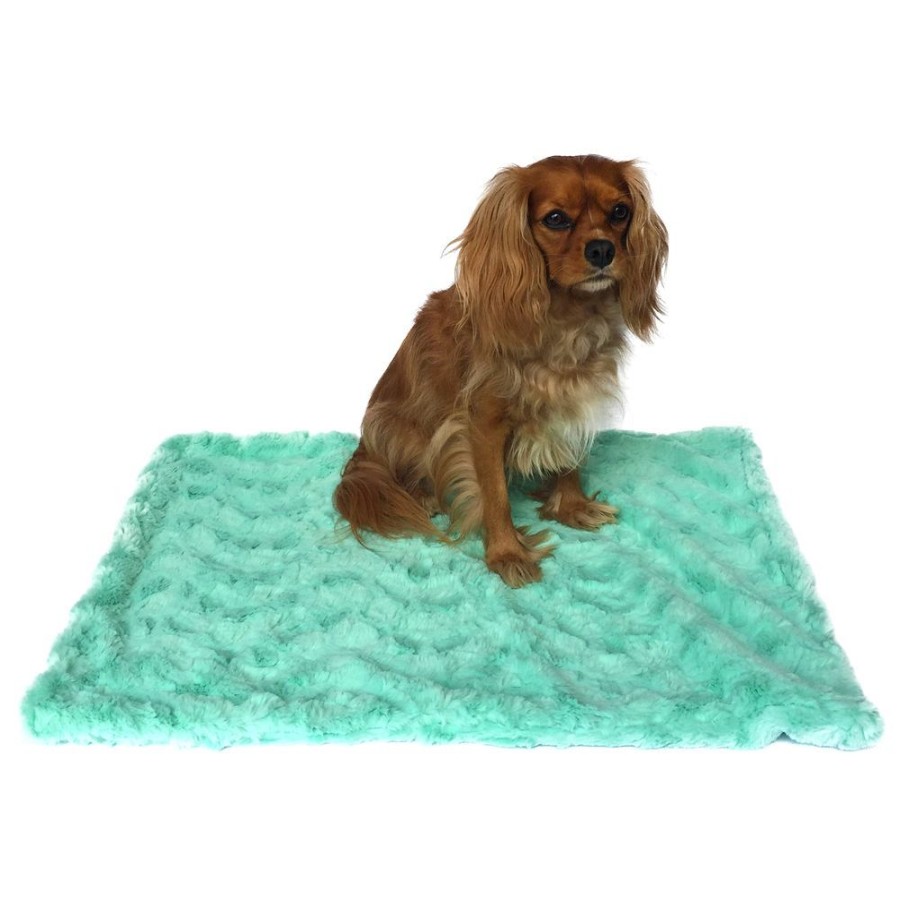 Beds, Crates, Etc. Dog Squad | Blanket, Bella Seafoam Small