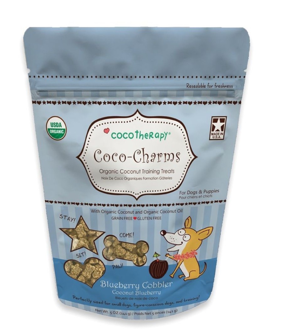 Treats CocoTherapy® | Coco-Charms Training Treats Blueberry Cobbler