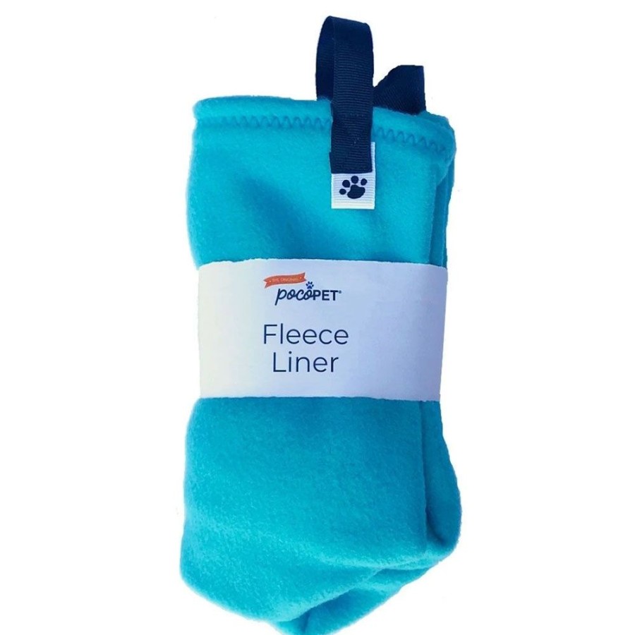 Totes & Carriers PocoPet | Pocopet Fleece Liner - Bright Blue