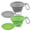 Travel foufouBRANDS | Collapsible Silicone Travel Bowls - Case Of 3