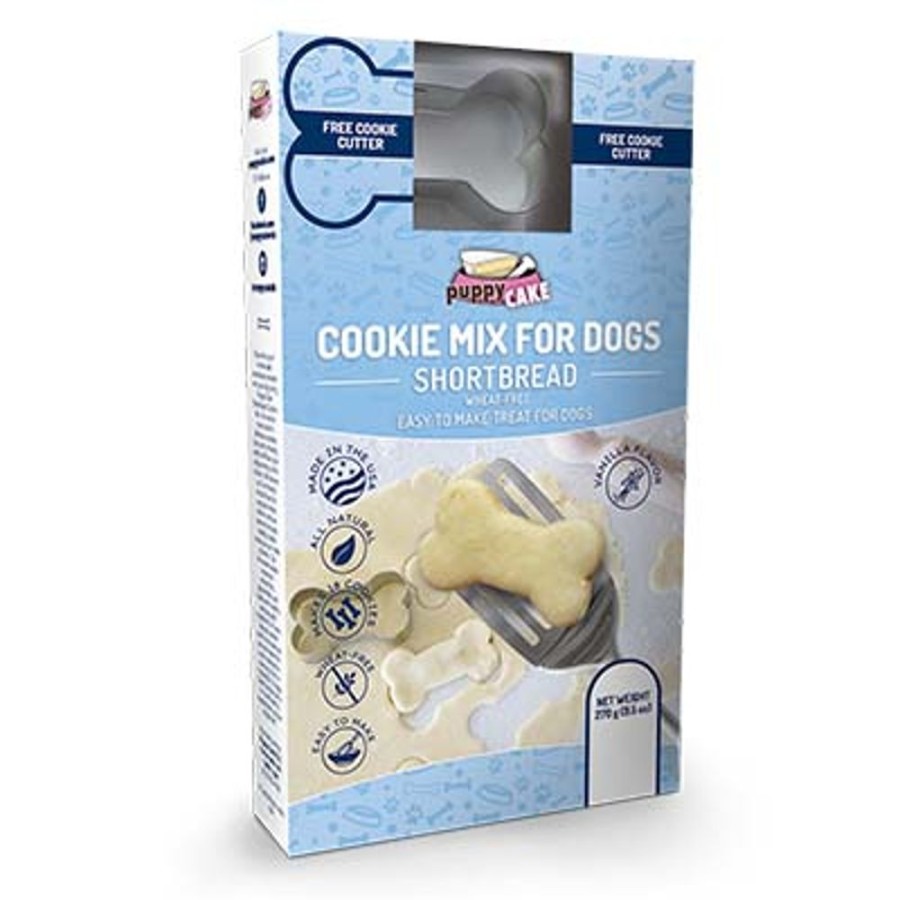 Special Occasion & Holiday Puppy Cake | Shortbread Cookie Mix And Cookie Cutter (Wheat-Free)