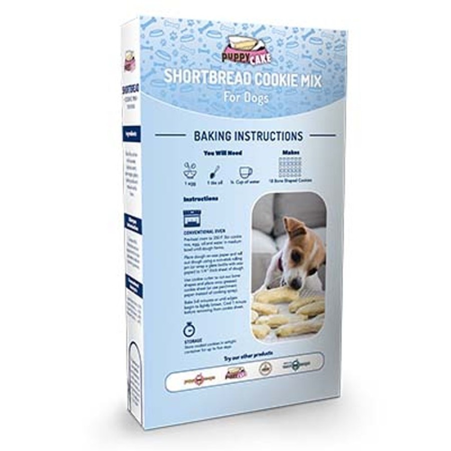 Special Occasion & Holiday Puppy Cake | Shortbread Cookie Mix And Cookie Cutter (Wheat-Free)