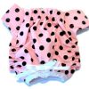 Pet Apparel (Continued) Doggie Design, Inc. | Pink & Black Polka Dot Panties