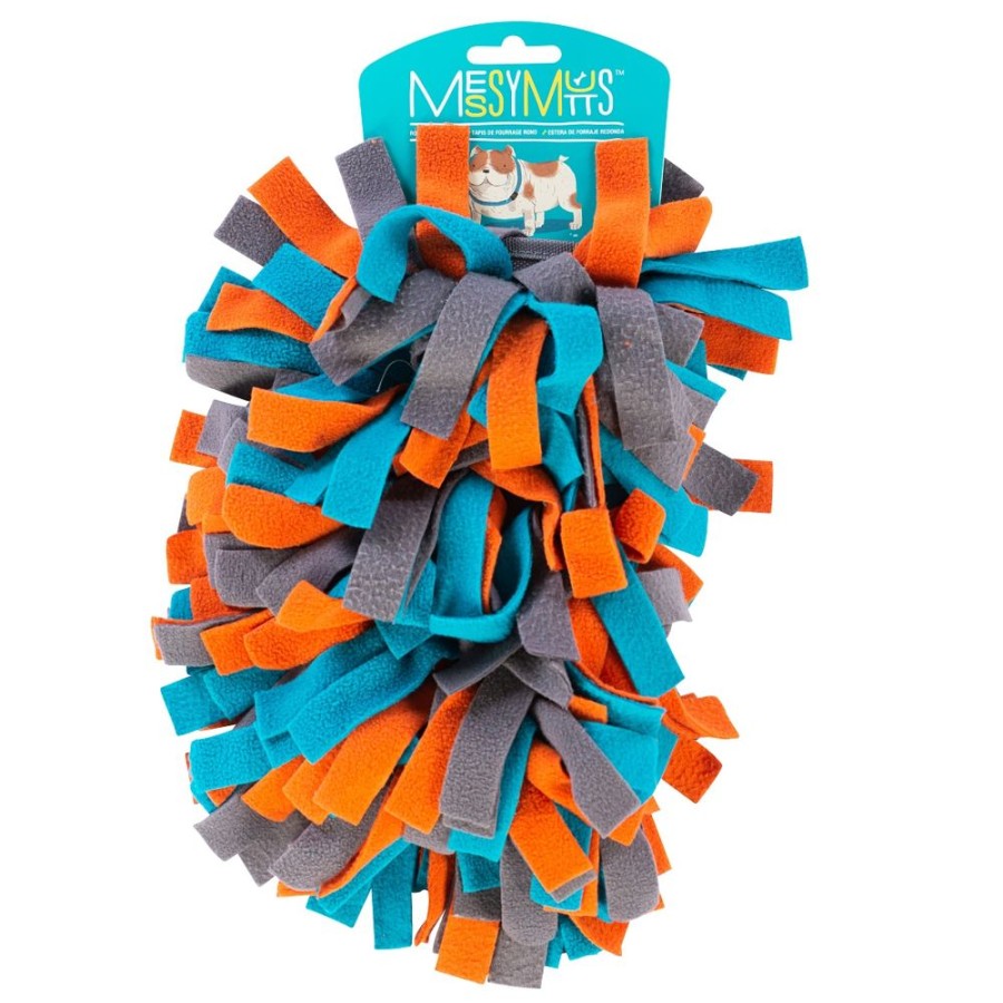 Bowls & Feeding Supplies Messy Mutts™ | Messy Mutts Round Forage/Snuffle Mat 15" With Suction