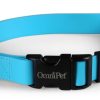 Collars, Leads & Accessories Omnipet by Leather Brothers | Light Blue Carnival Biothane Dog Collar / Lead