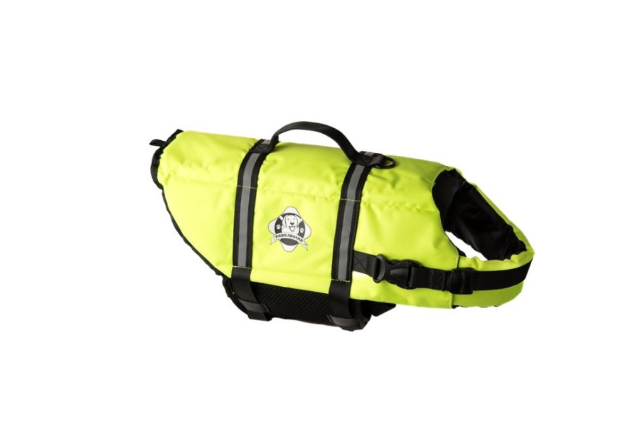 Health & Safety Paws Aboard | Paws Aboard Dog Life Jacket - Neon Yellow