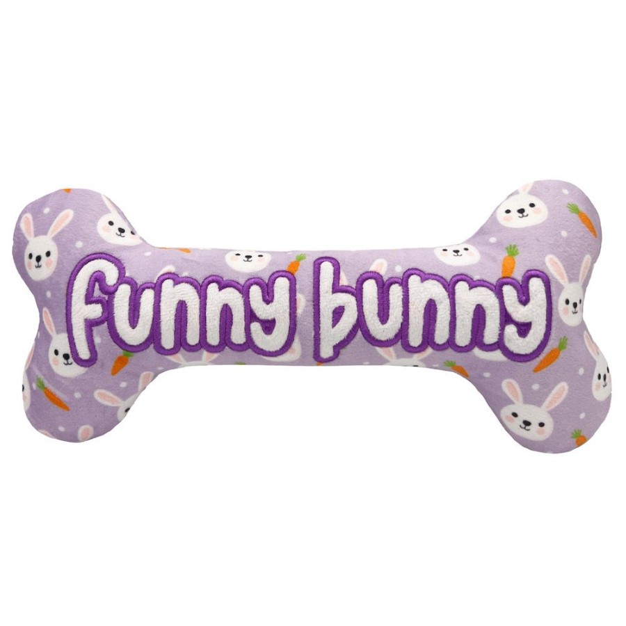 Toys & Playthings Huxley & Kent® | Funny Bunny Bone Dog Toy