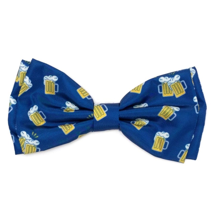 Collars, Leads & Accessories The Worthy Dog | Cheers Bow Tie