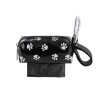 Stain, Odor & Clean-Up Products Doggie Walk Bags | Single Sq Duffel W/ 1 Refill Roll - Black Paw / Unscented