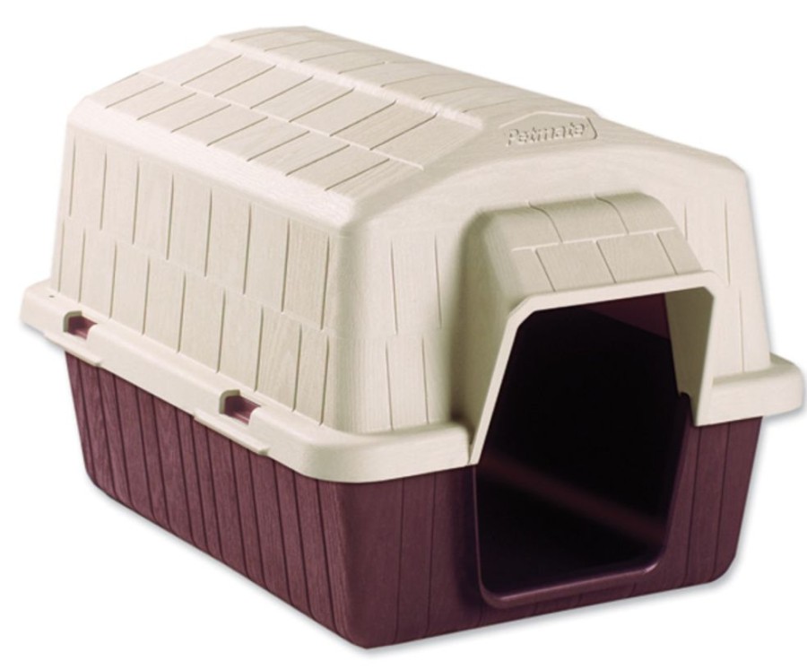 Beds, Crates, Etc. Petmate® | Petmate Barnhome Iii Dog House Samba Red, Black 1Ea/Extra-Small