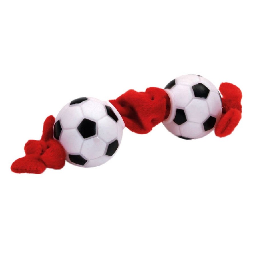 Toys & Playthings Li'l Pals® | 8" Li'L Pals Plush And Vinyl Soccer Ball Tug Toy