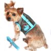 Harnesses Doggie Design, Inc. | Cool Mesh Dog Harness Under The Sea Collection - Pirate Octopus Blue And Black