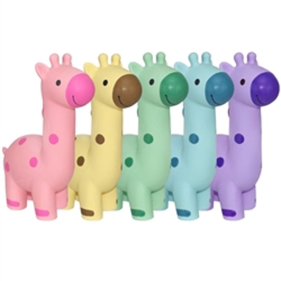 Toys & Playthings MultiPet | Multipet Latex Mini Griaffe 5.75Inch (Assorted Colors)