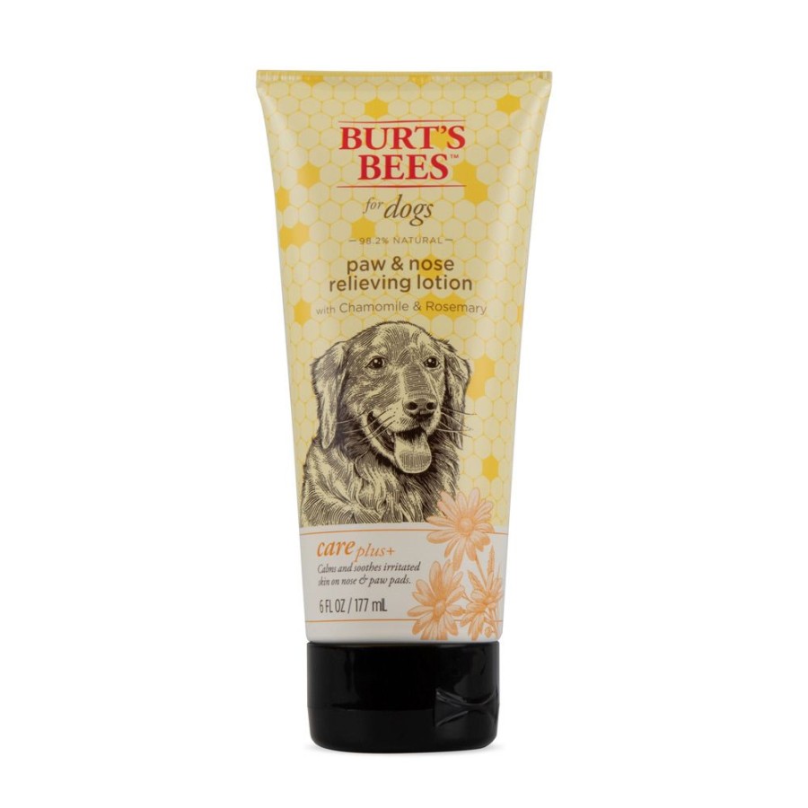 Grooming & Shampoos Burt's Bees | Burt'S Bees Care Plus+ Paw & Nose Relieving Lotion For Dogs, 6 Oz