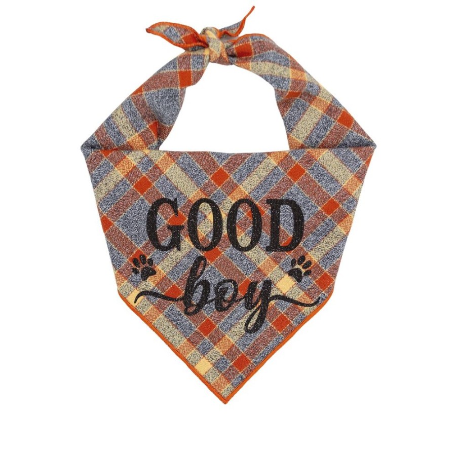 Collars, Leads & Accessories Paisley Paw Designs | Plaid Bandana, Fall Bandana, High Quality Luxe Fabric, Flannel Bandana