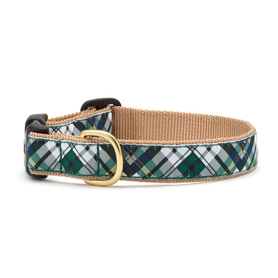 Collars, Leads & Accessories Up Country™ | Gordon Plaid Dog Collection On Tan Webbing