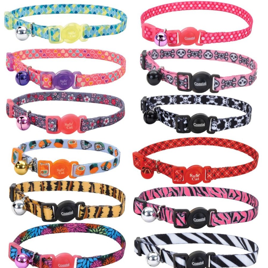 For Cats & Other Critters Coastal Pet Products | Safe Cat® Fashion Adjustable Breakaway Collar