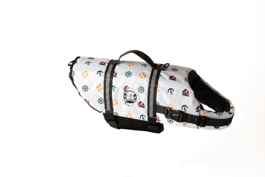 Health & Safety Paws Aboard | Paws Aboard Dog Life Jacket - Nautical