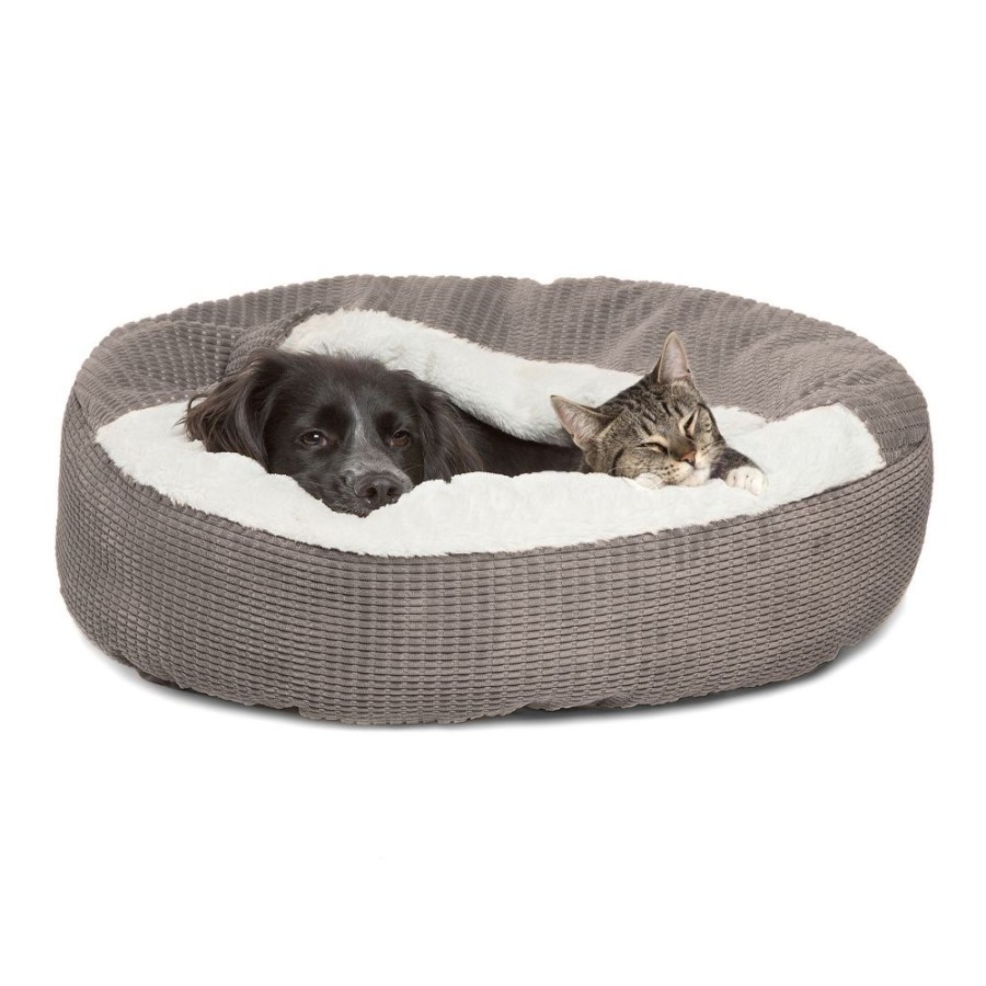 Beds, Crates, Etc. Best Friends By Sheri | Cozy Cuddler Mason Cat And Dog Bed, Grey