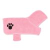 Pet Apparel Bone Dry Pet | Pink Embroidered Paw Pet Robe