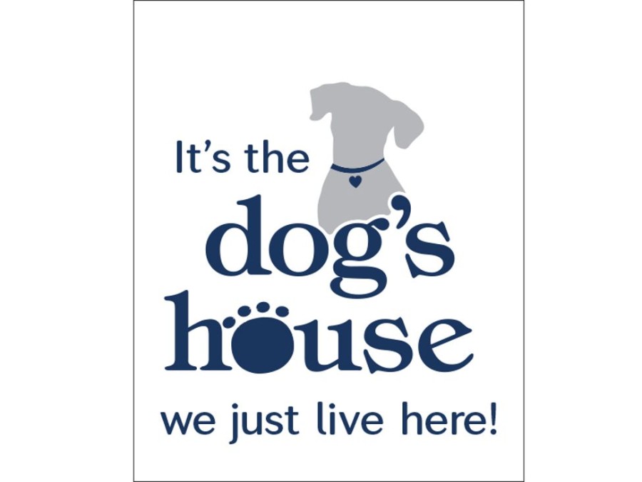 For The Home dog speak | Kitchen Towel - It'S The Dogs House...