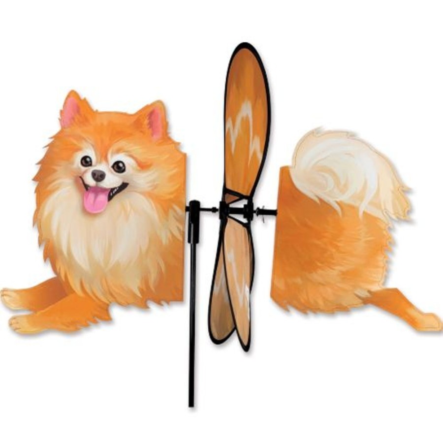 For The Home Windgarden by Premier Designs | Deluxe Petite Spinner - Pomeranian