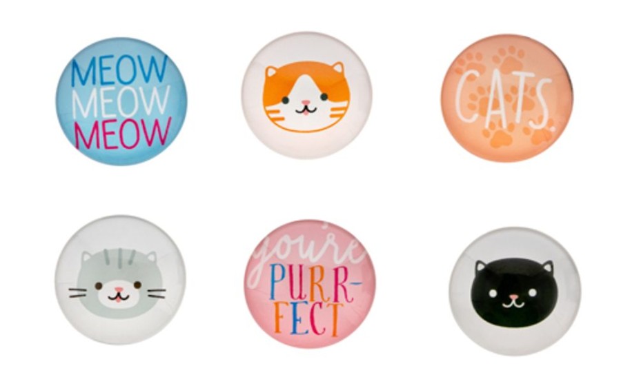 For The Home Pearhead™ | Cat Glass Magnets