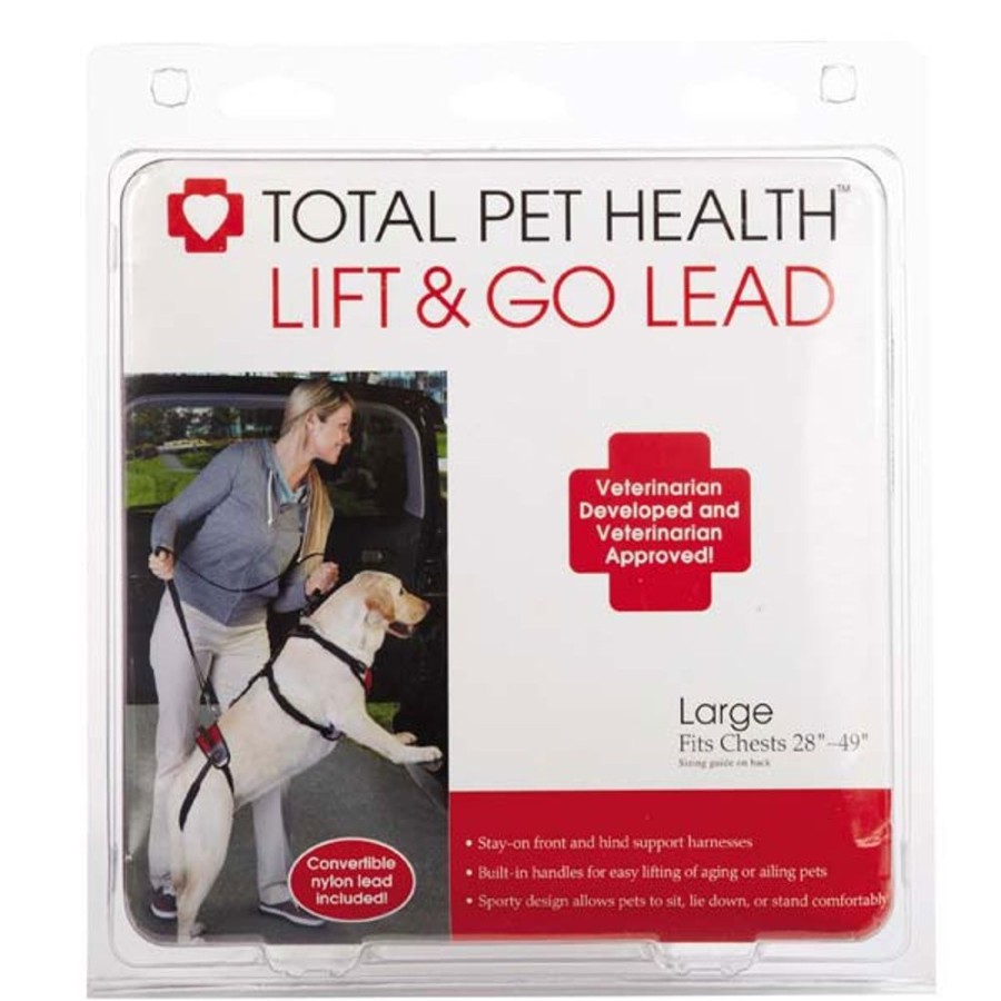 Health & Safety Total Pet Health™ | Total Pet Health Lift & Go Leads - Red