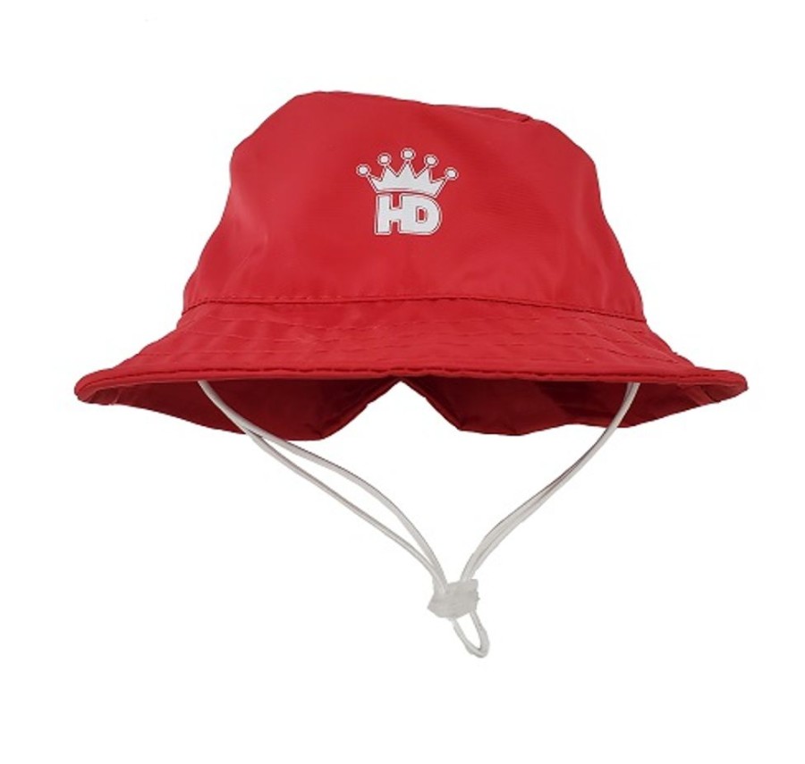 Pet Apparel Hip Doggie Inc. | Red Bucket Rain Hat