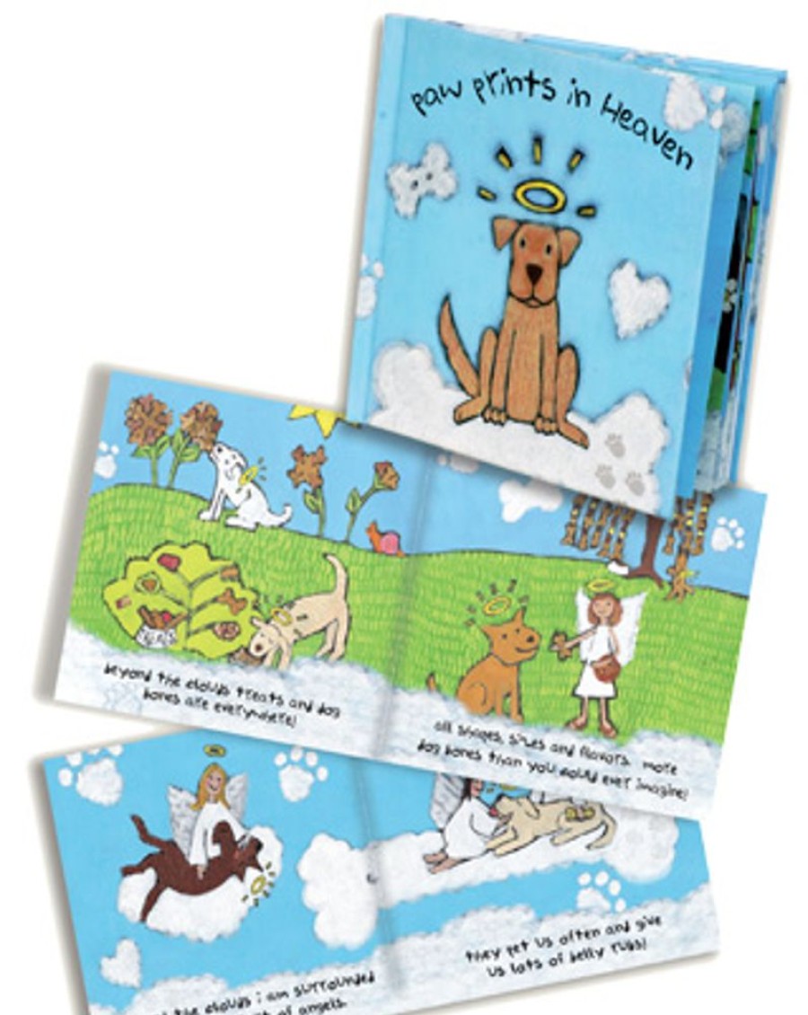 Special Occasion & Holiday dog speak | Paw Prints In Heaven - Sympathy Book