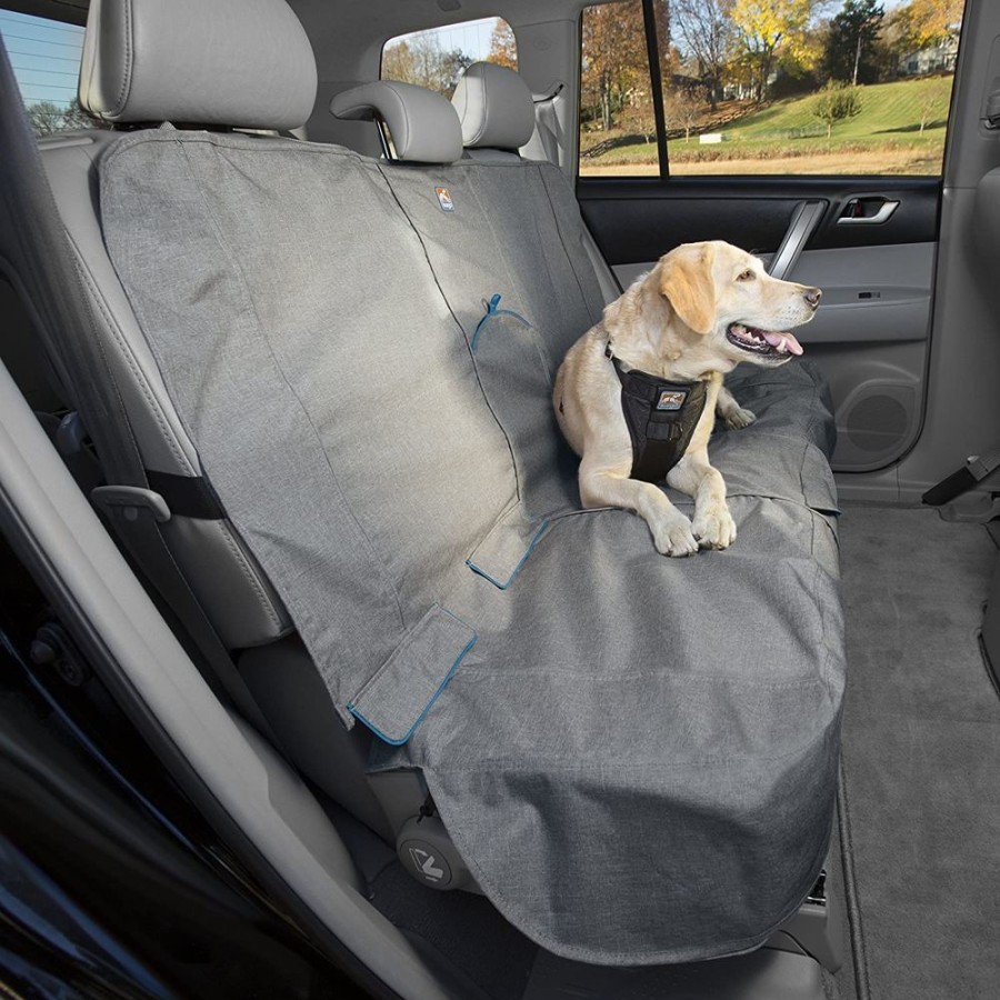 Travel Kurgo | Kurgo Bench Seat Cover-Heather Pattern | 55" Wide Pet Seat Cover