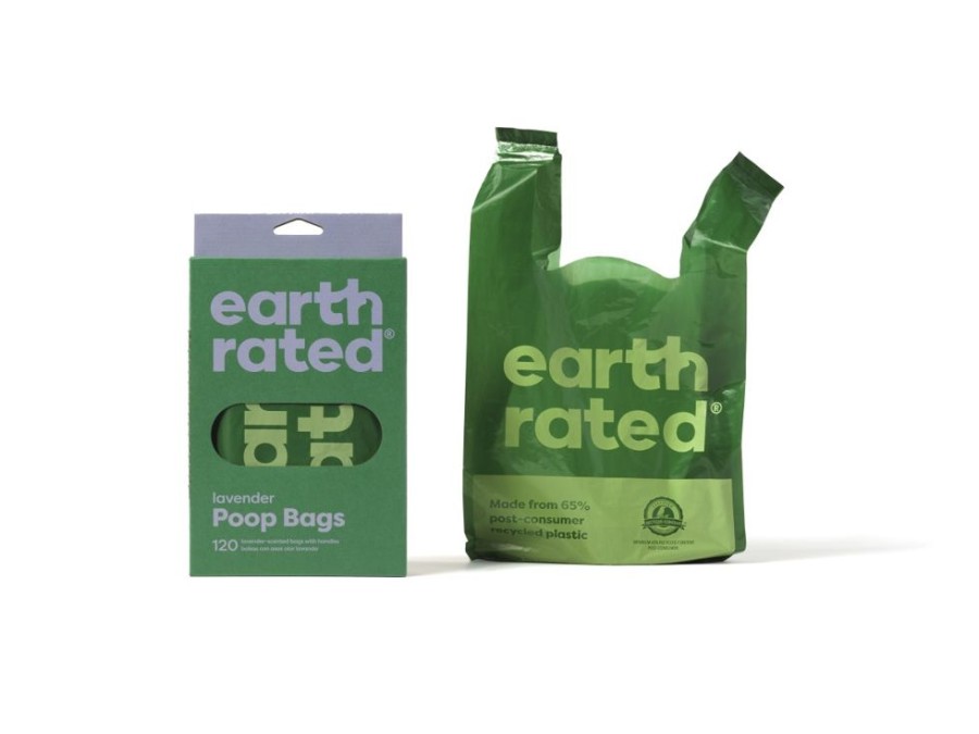 Stain, Odor & Clean-Up Products Earth Rated™ | Earth Rated Lavender Easy-Tie Poop Bags 120Ct