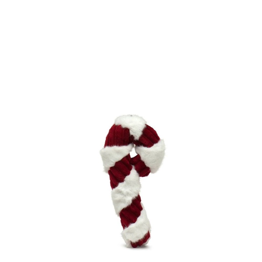 Special Occasion & Holiday Hugglehounds | Candy Cane Plush Dog Toy