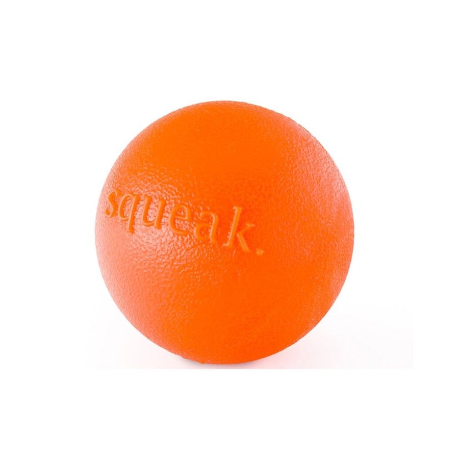 Toys & Playthings Planet Dog | Planet Dog Orbee-Tuff Squeak Ball Dog Toy Orange