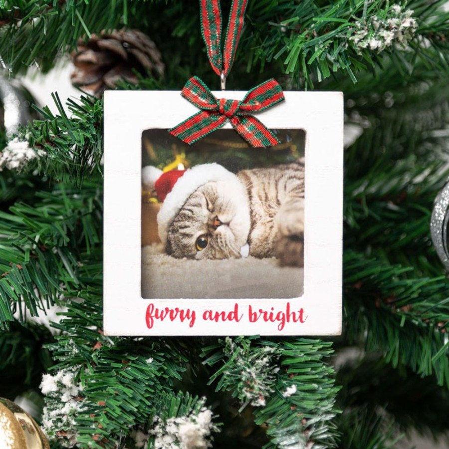 Special Occasion & Holiday Pearhead™ | Furry & Bright Photo Ornament