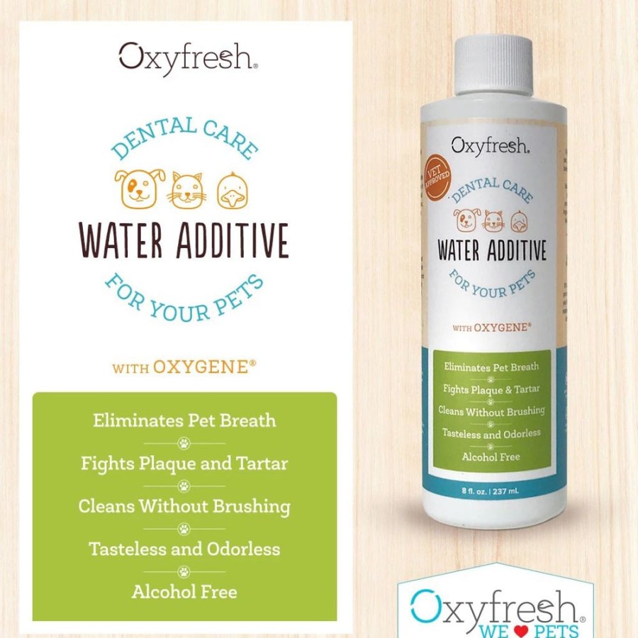 Grooming & Shampoos Oxyfresh | Pet Water Additive For Dogs & Cats By Oxyfresh - 8 Oz. Bottle