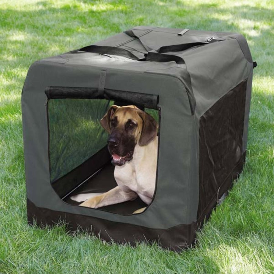 Beds, Crates, Etc. Guardian Gear® | Guardian Gear® Soft Crate - Charcoal Grey