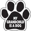 For The Home Imagine This Company | My Grandchild Is A Dog Paw Magnets