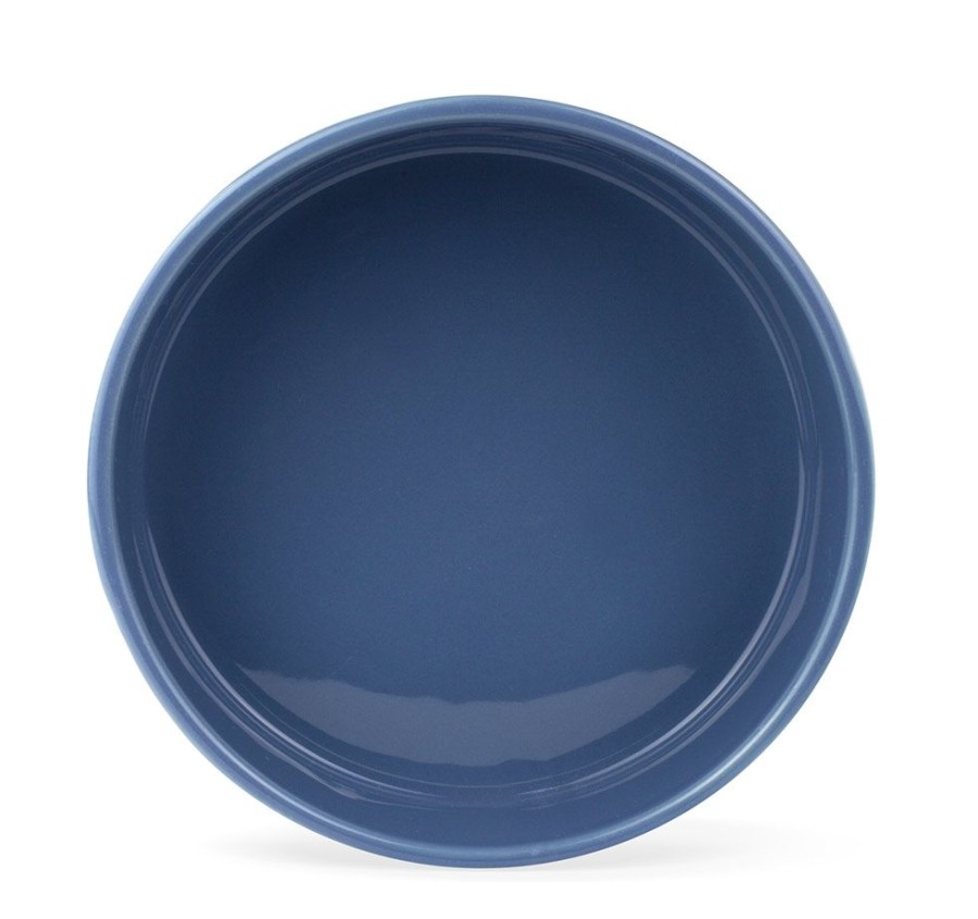 Bowls & Feeding Supplies PetShop by Fringe Studio | Paw Sculpt Navy Pet Bowl - Medium