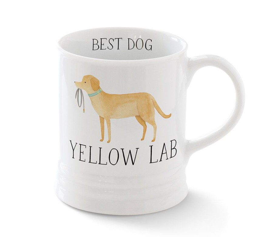 For The Home PetShop by Fringe Studio | Julianna Swaney Yellow Lab Mug