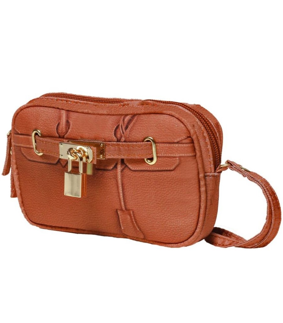 Totes & Carriers A Pet with Paws | Scarlet Poop Bag Wristlet - Pecan